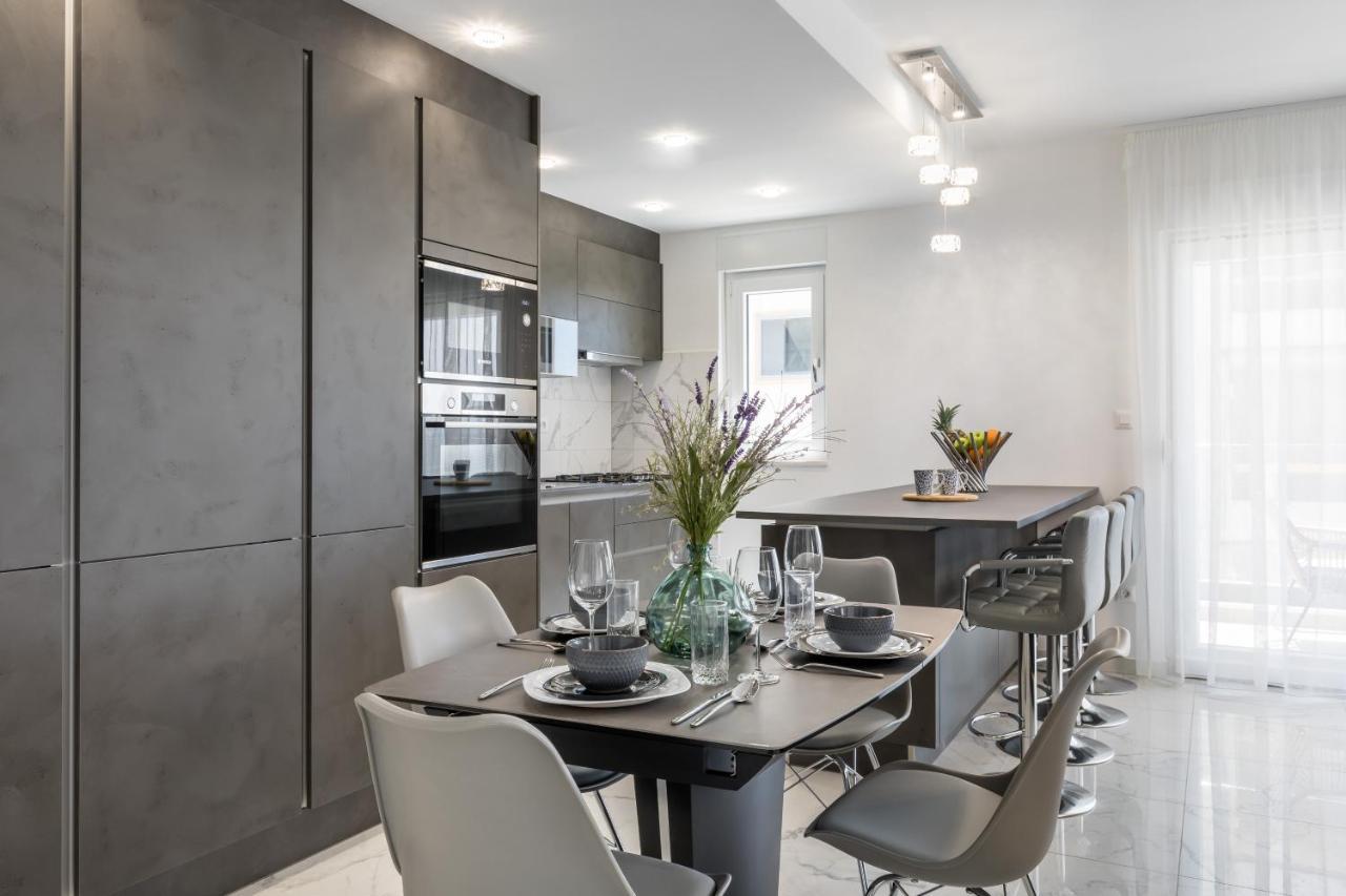 Elysian Zen Luxury Apartment - Two Bedroom Apartment With Terrace And Sea View Split Ngoại thất bức ảnh